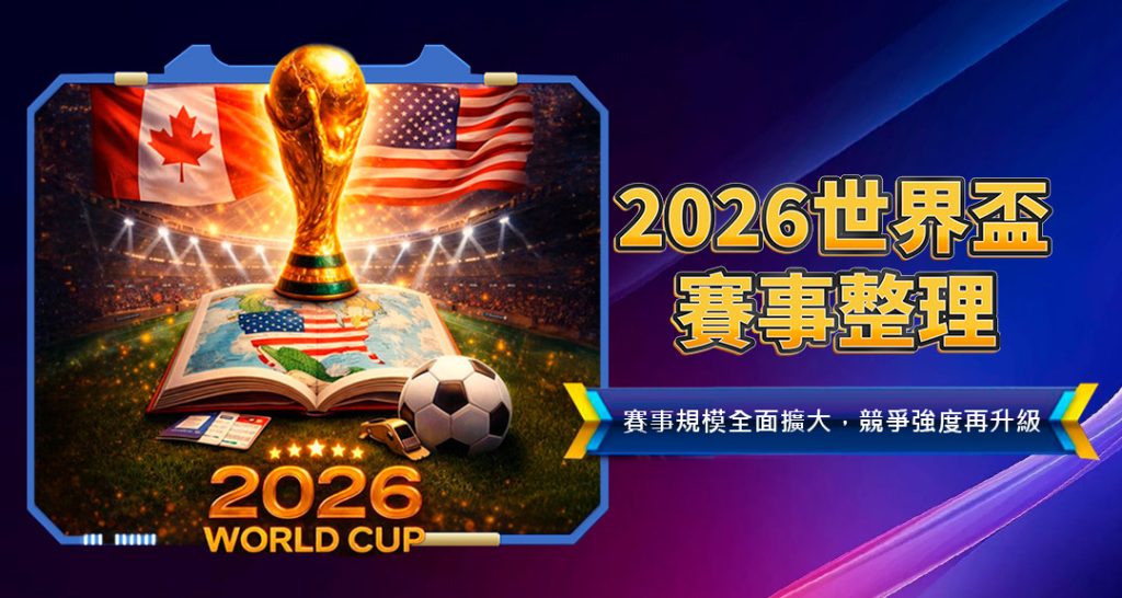 2026世界盃賽事整理
