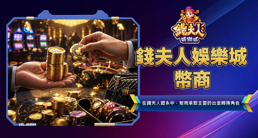 錢夫人娛樂城幣商